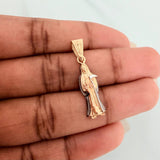 Dije Santa Muerte 2.5gr / 3.1cm / Tres Oros 18K $
