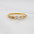 Anillo Solitario Churumbela 2.25 g / T7 Oro Amarillo 18K
