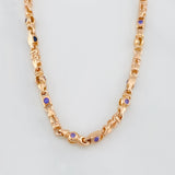 Cadena Rustica 23.3 g / 51 cm / 2.4 mm Oro Rosa 18K