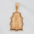 Dije Dije Virgen De Guadalupe 7.35 g / 4.01 cm Oro Rosa 18K