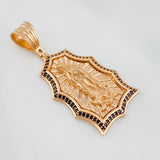 Dije Dije Virgen De Guadalupe 7.35 g / 4.01 cm Oro Rosa 18K
