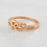 Anillo Fe 2.05 g / T6 1/4 Oro Rosa 18K
