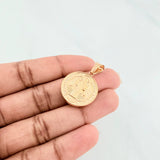 Dije San Benito 2.6 g / 3.2 cm Oro Amarillo 18K