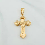 Dije Cruz Cristo 1.85 g / 4.3 cm Oro Amarillo 18K