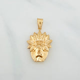 Dije Indio 2 g / 3.5 cm Oro Amarillo 18K