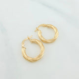 Candongas Emmi 1.5 g / 1.7 cm Oro Amarillo 18K
