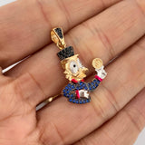 Dije Pato Inspirado 3.2gr / 3cm / Tres Oros 18K %