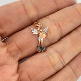 Dije San Miguel Arcangel 1gr / 2.3cm / Tres Oros 18K %