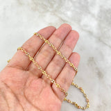 Cadena GC 5gr / 45cm / 3.4mm Tres Oros