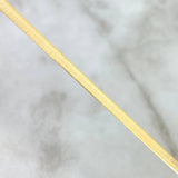 Cadena Espejo 4.55gr / 50cm / 3mm Oro Amarillo +3 *