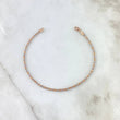 Pulso Lazo 1.5gr / 19.5cm / 2.2mm Dos Oros Blanco Rosa +3