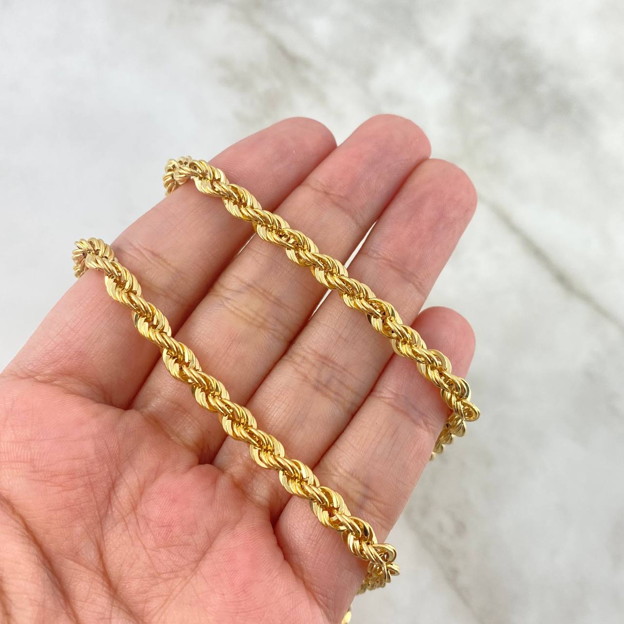 Cadena Lazo 14gr / 60cm / 4.9mm Oro Amarillo +3
