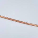 Pulso Serpiente 3.3gr / 17.6cm / 2.49mm Oro Rosa +3 18K %