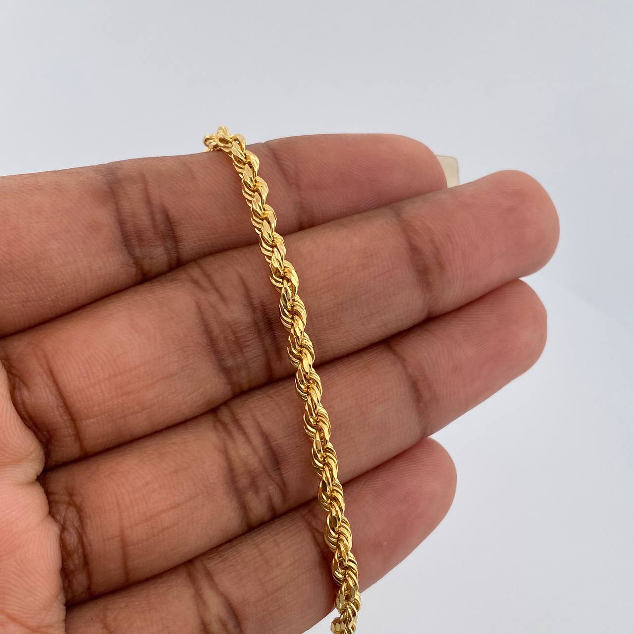 Pulso Lazo 4.1gr / 19.1cm / 3.19mm Oro Amarillo +3 18K %