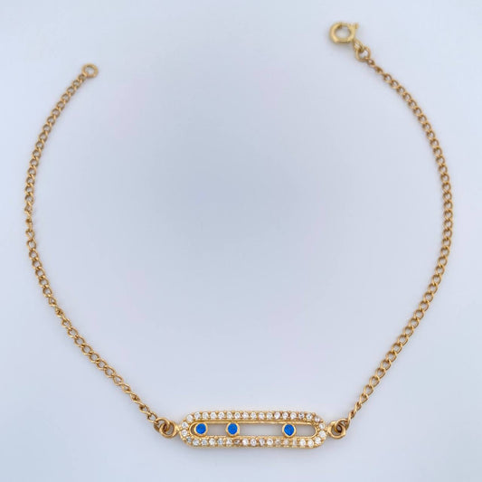 Pulso MSK 2.4gr / 18.7cm / 1.55mm Oro Amarillo 18K %