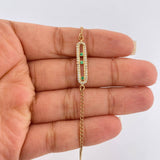 Pulso MSK 2.4gr / 18.5cm / 1.57mm Oro Amarillo 18K %