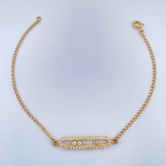 Pulso MSK 2.3gr / 17.5cm / 1.64mm Oro Amarillo 18K %