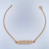 Pulso MSK 2.3gr / 17.5cm / 1.64mm Oro Amarillo 18K %