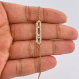 Pulso MSK 2.3gr / 17.5cm / 1.64mm Oro Amarillo 18K %