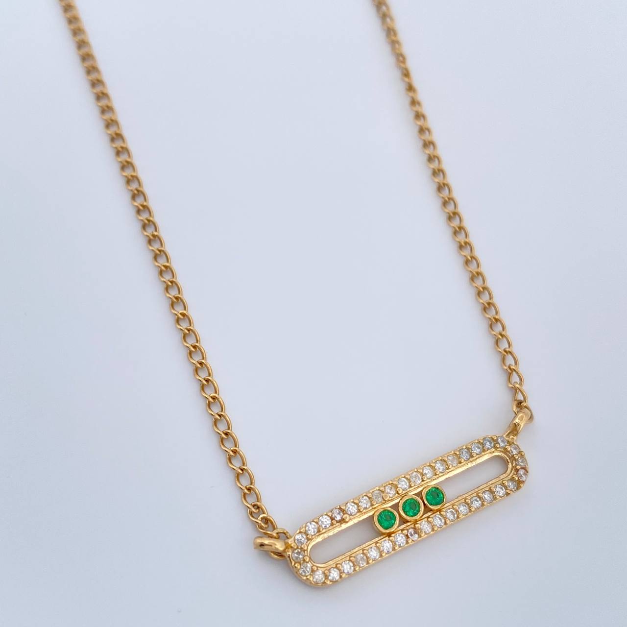 Cadena MSK 3.65gr / 40.6cm / 1.54mm Oro Amarillo 18K %