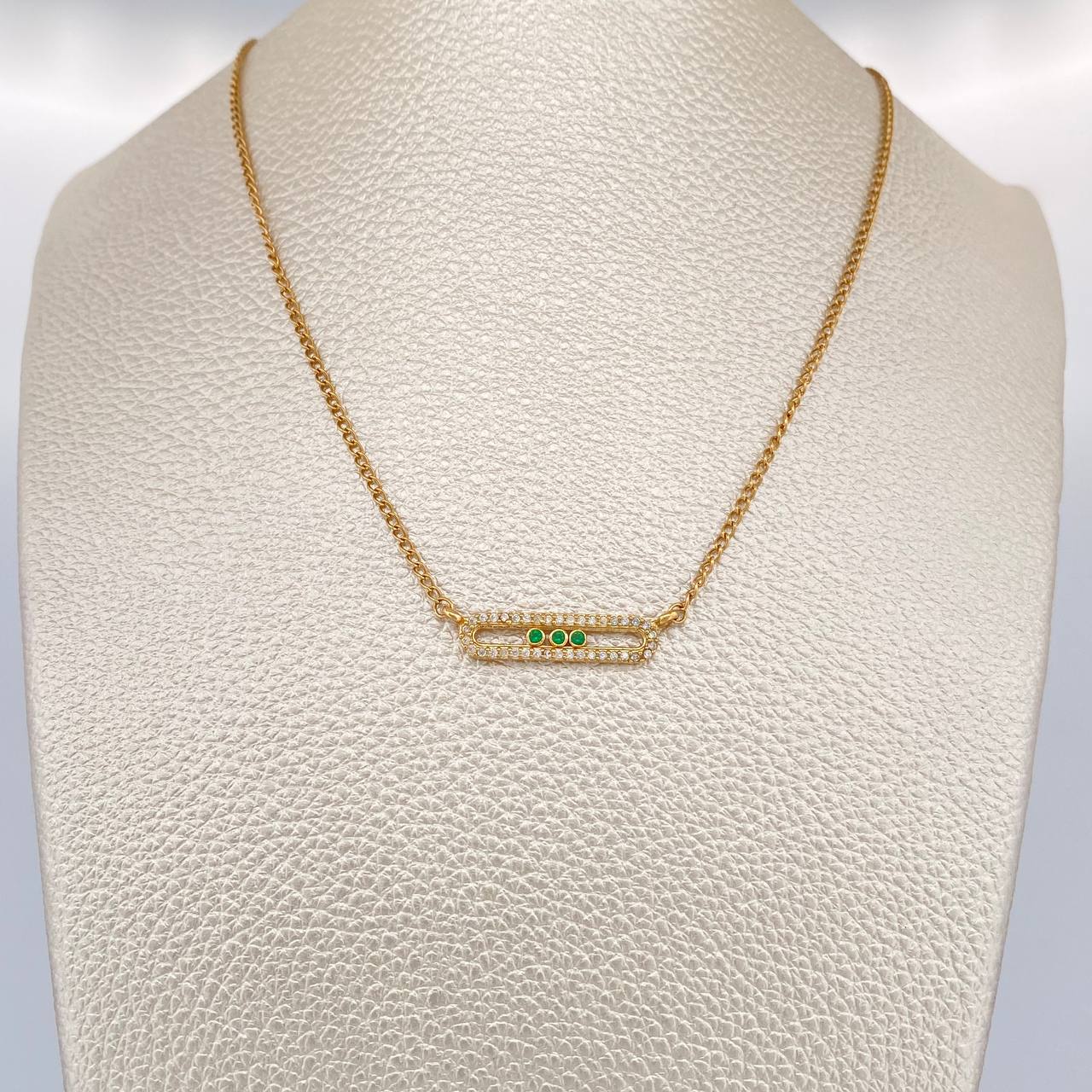 Cadena MSK 3.65gr / 40.6cm / 1.54mm Oro Amarillo 18K %