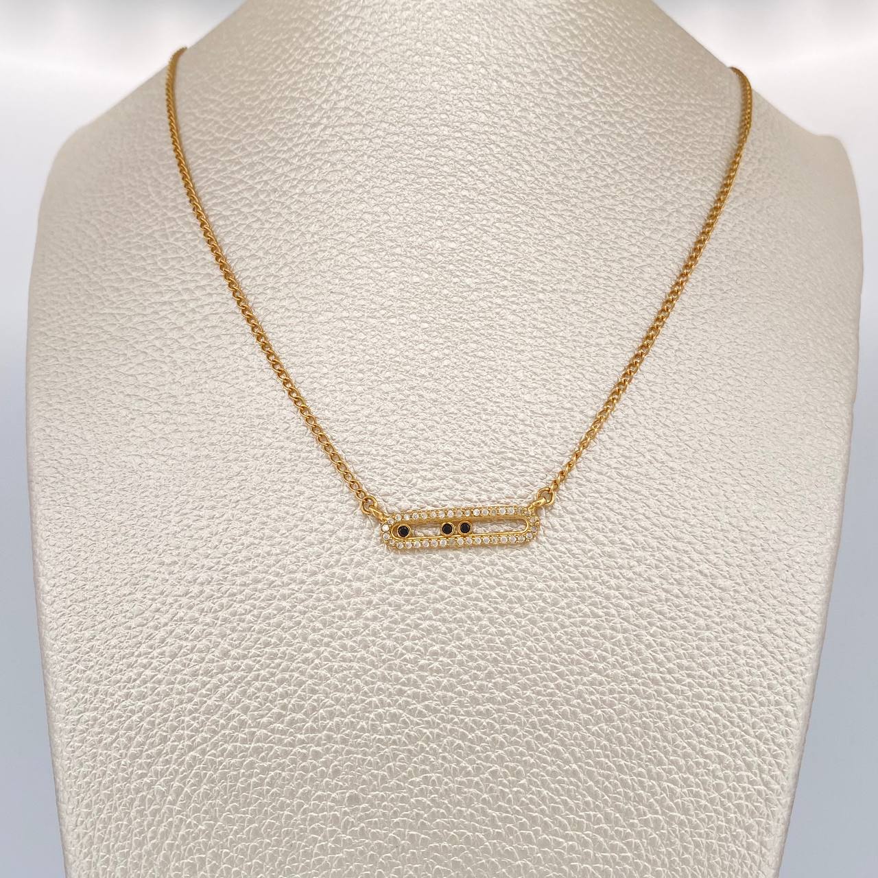 Cadena MSK 4.4gr / 51.5cm / 1.53mm Oro Amarillo 18K %