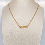 Cadena MSK 4.4gr / 51.5cm / 1.53mm Oro Amarillo 18K %