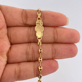 Pulso Bebé GC Placa Nube 1.9gr / 14.8cm / 3.52mm Oro Amarillo 18K %