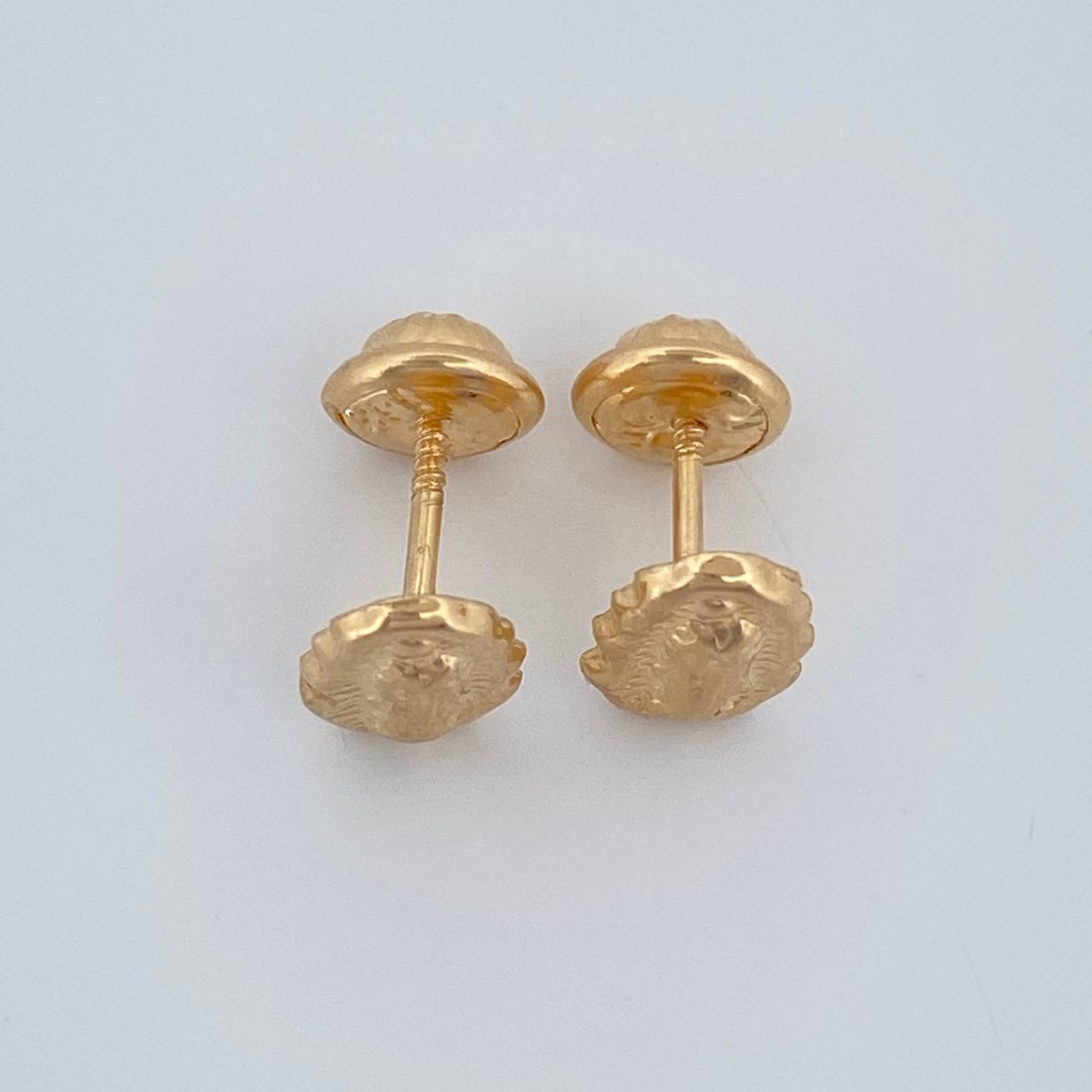 Topos Virgen De Guadalupe 0.6gr / 7.25mm Oro Amarillo 18K &