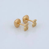 Topos Oso Ts 0.7gr / 4.75mm Oro Amarillo 18K &