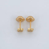 Topos Oso Ts 0.7gr / 4.75mm Oro Amarillo 18K &