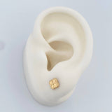 Topos Trebol 0.6gr / 5.45mm Oro Amarillo 18K &