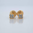 Topos Trebol 0.6gr / 3.77mm Oro Amarillo 18K &