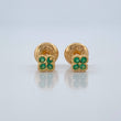Topos Trebol 0.6gr / 3.78mm Oro Amarillo 18K &