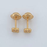 Topos Trebol 0.65gr / 3.76mm Oro Amarillo 18K &