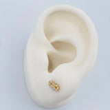 Topos Infinito 0.8gr / 3.43mm Oro Amarillo 18K &