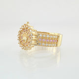 Anillo Corona Tupida 5.25gr / T7 3/4 / Oro Amarillo 18K ©