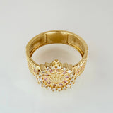 Anillo Corona Tupida 5.25gr / T7 3/4 / Oro Amarillo 18K ©