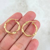 Candongas Jem 1.9gr / 2.4cm / Oro Amarillo 18K ©