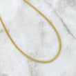 Cadena Cubana 6.85gr / 60cm / 3.3mm Oro Amarillo +0 *