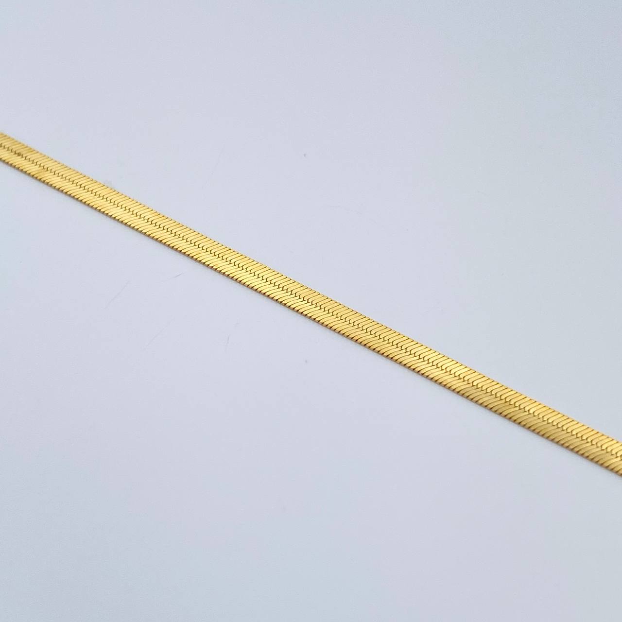 Pulso Espejo 2.3gr / 19.1cm / 2.28mm Oro Amarillo +3 18K %