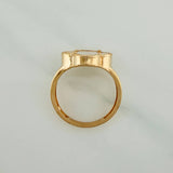 Anillo Trebol 4.05gr / T7 3/4 / Oro Amarillo Nac Esp 18K