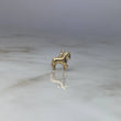 Dije Caballo 0.6gr / 1.8cm Troquelado Oro Amarillo