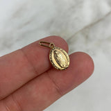Dije Virgen de Guadalupe 1.1gr / 2cm Troquelado Oro Amarillo