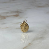 Dije Virgen de Guadalupe 0.7gr / 1.9cm Troquelado Oro Amarillo