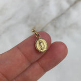 Dije Virgen de Guadalupe 0.7gr / 1.9cm Troquelado Oro Amarillo