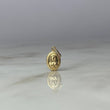 Dije Virgen Rosa Mística 0.45gr / 1.7cm Troquelado Oro Amarillo