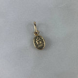 Dije Virgen Milagrosa 0.5gr / 1.6cm Troquelado Oro Amarillo