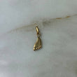 Dije Huella 0.3gr / 1.6cm Oro Amarillo