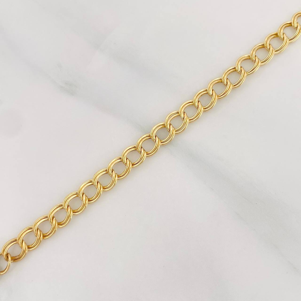 Pulso Garibaldi 2.6g / 19cm / 4.25mm Oro Amarillo 18K
